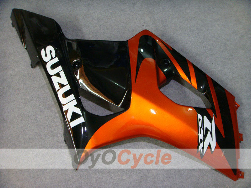 Injection Fairing kit for 03-04 GSX R1000 - Orange, Black - Factory Style #OYO87901886