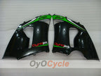 Injection Fairing kit for 05-06 NINJA ZX-6R - Green, Black - Nakano #OYO87901890