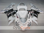 Injection Fairing kit for 05-06 NINJA ZX-6R - White, Black - West #OYO87901897