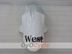 Injection Fairing kit for 05-06 NINJA ZX-6R - White, Black - West #OYO87901897