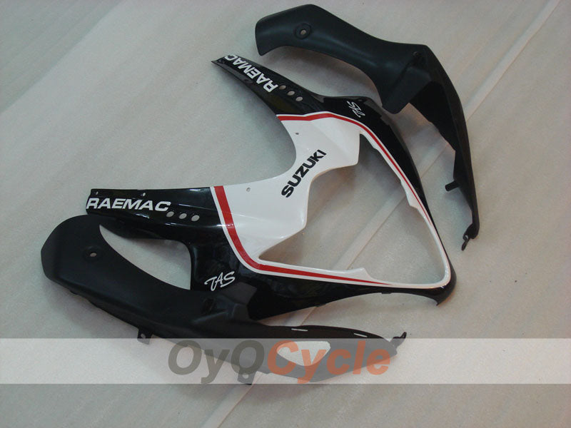 Injection Fairing kit for 05-06 GSX R1000 - White, Black - Beacon #OYO87901928