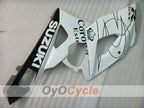 Injection Fairing kit for 05-06 GSX R1000 - White, Black - Corona, MOTUL #OYO87901945