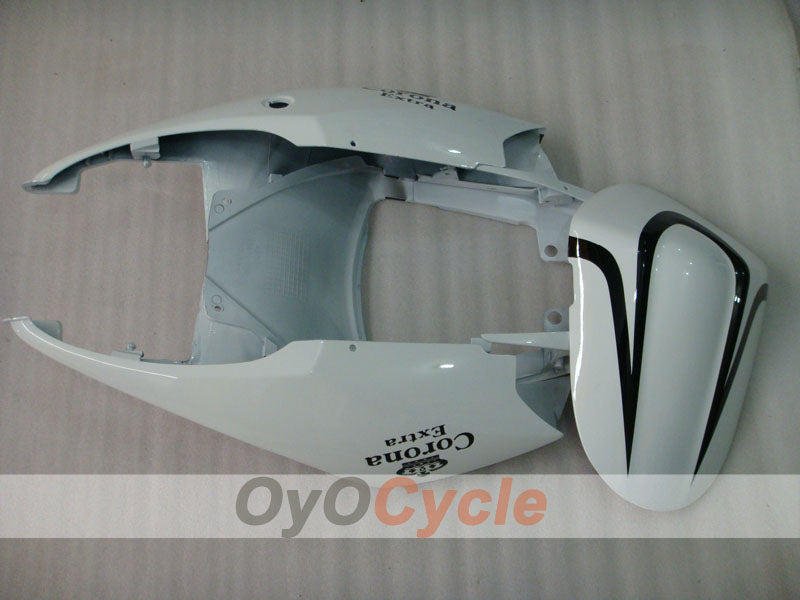 Injection Fairing kit for 05-06 GSX R1000 - White, Black - Corona, MOTUL #OYO87901945