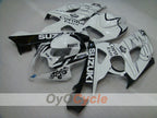 Injection Fairing kit for 05-06 GSX R1000 - White, Black - Corona, MOTUL #OYO87901946