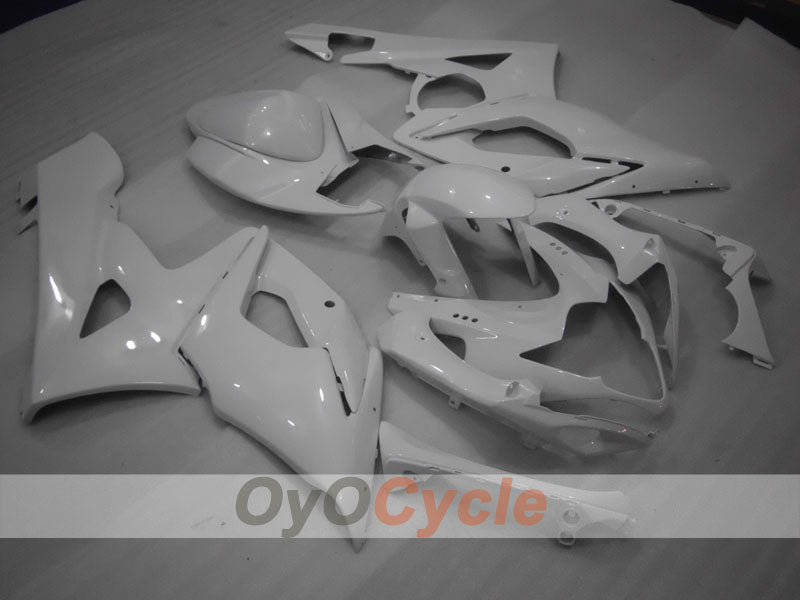 Injection Fairing kit for 05-06 GSX R1000 - White - Factory Style #OYO87901955 Main image