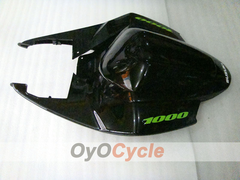 Injection Fairing kit for 05-06 GSX R1000 - Green, Black - Flame #OYO87901960