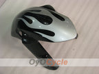 Injection Fairing kit for 05-06 GSX R1000 - White, Black - Flame #OYO87901966