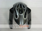 Injection Fairing kit for 05-06 GSX R1000 - White, Black - Flame #OYO87901969