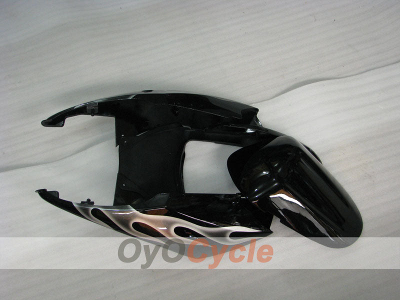 Injection Fairing kit for 05-06 GSX R1000 - White, Black - Flame #OYO87901969