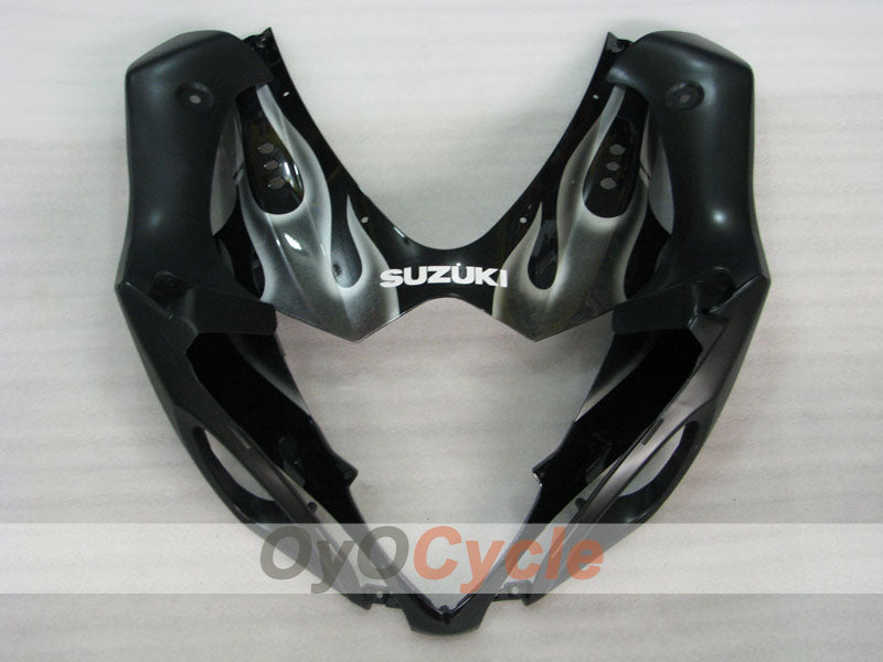 Injection Fairing kit for 05-06 GSX R1000 - White, Black - Flame #OYO87901969