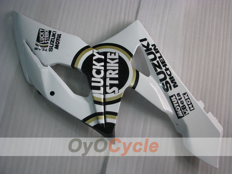 Injection Fairing kit for 05-06 GSX R1000 - White, Black - Lucky Strike, MICHELIN, MOTUL #OYO87901978