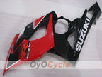Injection Fairing kit for 05-06 GSX R1000 - Red, Black - Factory Style #OYO87902001