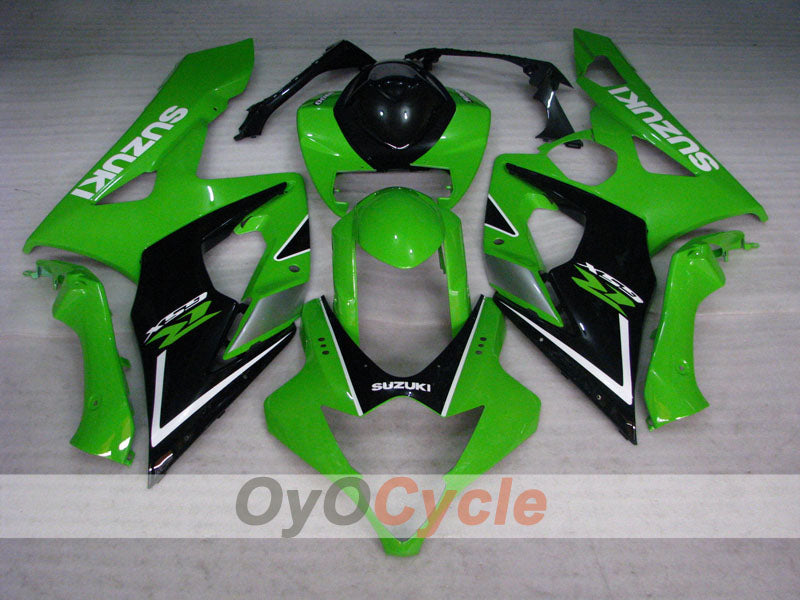 Injection Fairing kit for 05-06 GSX R1000 - Green, Black - Factory Style #OYO87902010