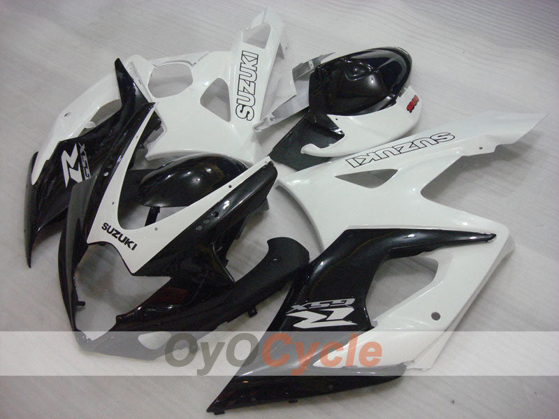 Injection Fairing kit for 05-06 GSX R1000 - White, Black - Factory Style #OYO87902014 Secondary image