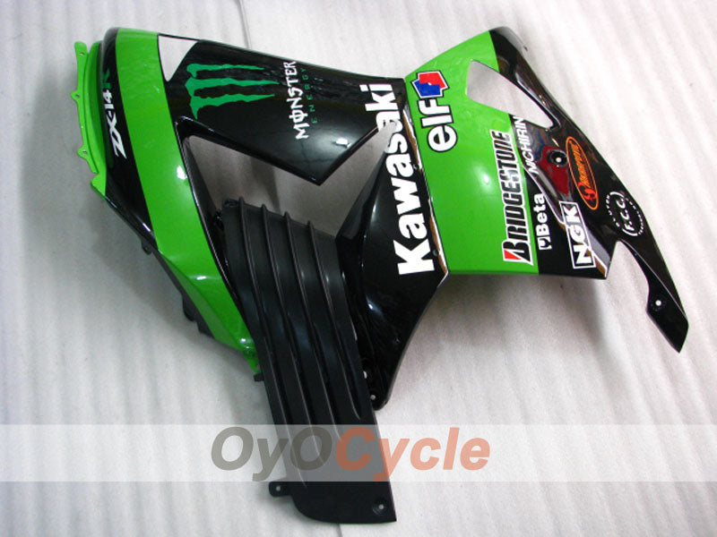 Left & Right Side Fairing For Kawasaki 06-11 Ninja ZX-14R #OYO87913579