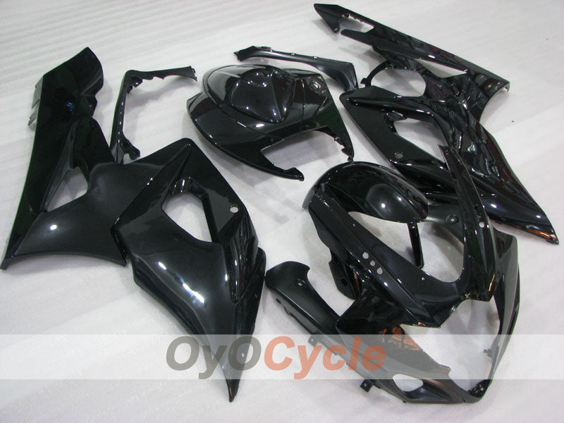 Injection Fairing kit for 05-06 GSX R1000 - Black - Factory Style #OYO87902030 Main image