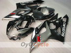 Injection Fairing kit for 05-06 GSX R1000 - Black, Silver - Factory Style #OYO87902035