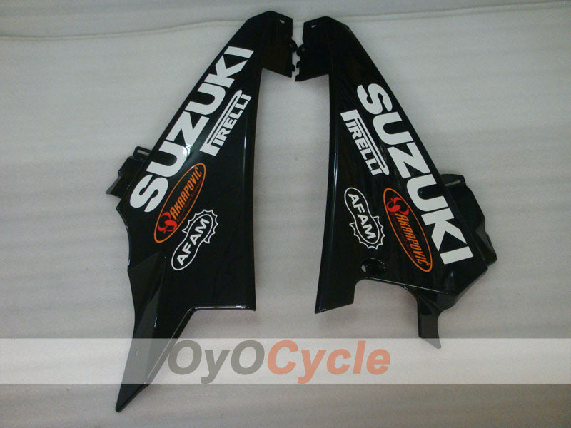 Injection Fairing kit for 07-08 GSX R1000 - White, Black - Corona, MOTUL #OYO87902079