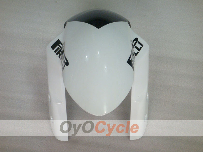 Injection Fairing kit for 07-08 GSX R1000 - White, Black - Corona, MOTUL #OYO87902079