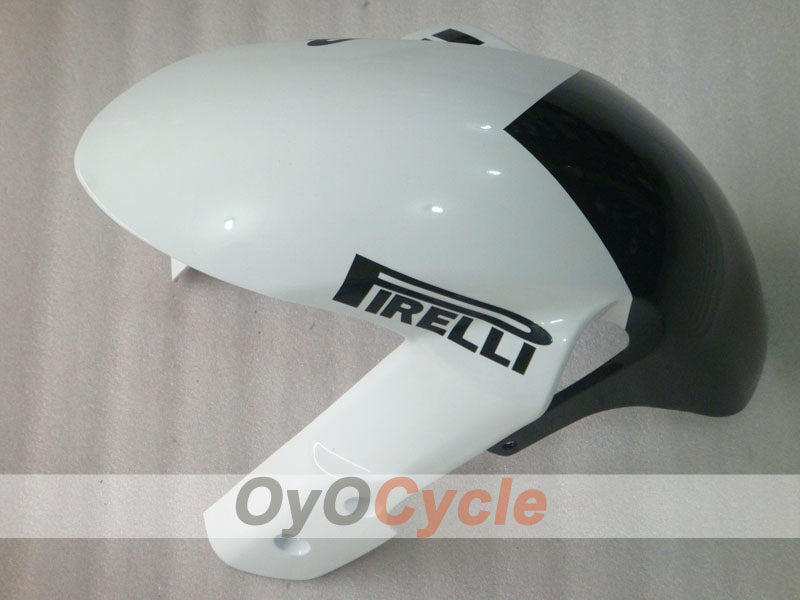 Injection Fairing kit for 07-08 GSX R1000 - White, Black - Corona, MOTUL #OYO87902079