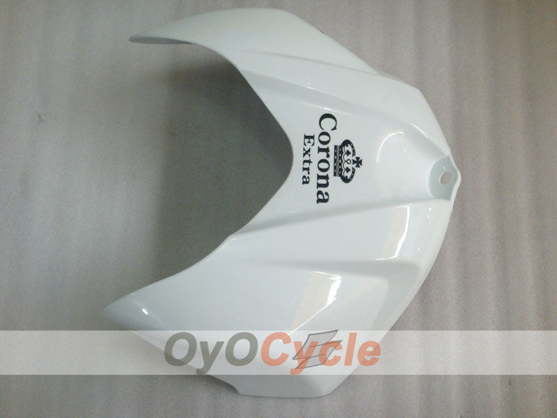 Injection Fairing kit for 07-08 GSX R1000 - White, Black - Corona, MOTUL #OYO87902079