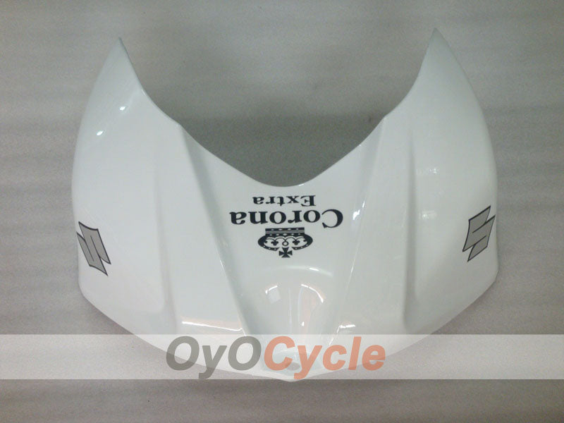 Injection Fairing kit for 07-08 GSX R1000 - White, Black - Corona, MOTUL #OYO87902079