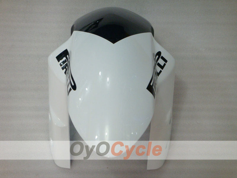 Injection Fairing kit for 07-08 GSX R1000 - White, Black - Corona, MOTUL #OYO87902083