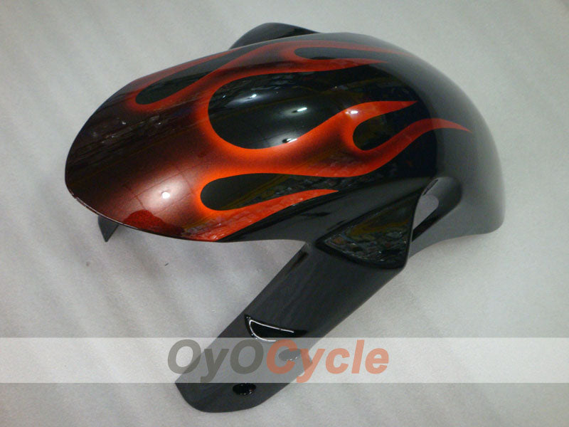 Injection Fairing kit for 07-08 GSX R1000 - Red, Black - Flame #OYO87902094