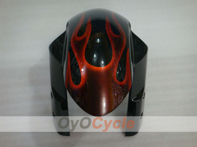 Injection Fairing kit for 07-08 GSX R1000 - Red, Black - Flame #OYO87902094