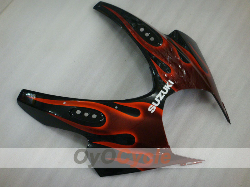 Injection Fairing kit for 07-08 GSX R1000 - Red, Black - Flame #OYO87902094