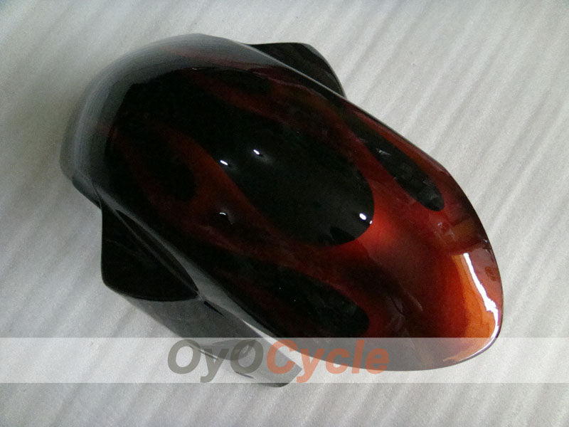 Injection Fairing kit for 07-08 GSX R1000 - Red, Black - Flame #OYO87902098