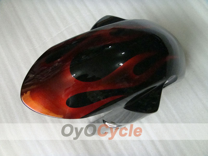 Injection Fairing kit for 07-08 GSX R1000 - Red, Black - Flame #OYO87902098