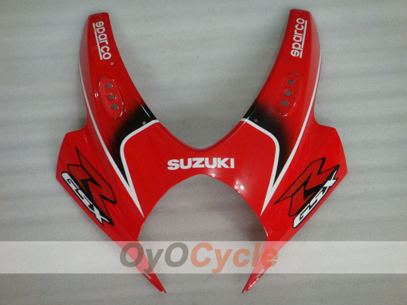 Injection Fairing kit for 07-08 GSX R1000 - Red, Black - JOMO #OYO87902102