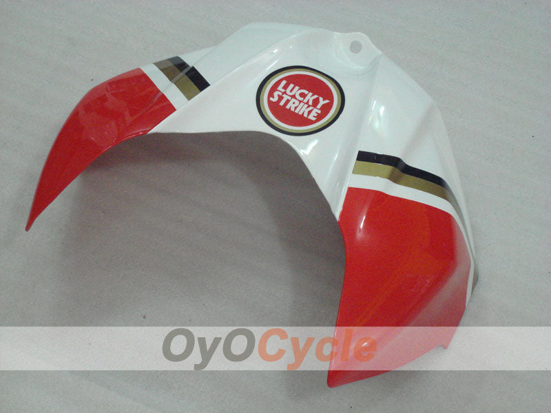 Injection Fairing kit for 07-08 GSX R1000 - Red, White - Lucky Strike, MOTUL #OYO87902107