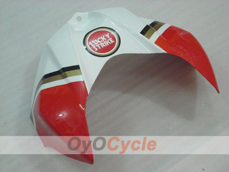 Injection Fairing kit for 07-08 GSX R1000 - Red, White - Lucky Strike, MOTUL #OYO87902107