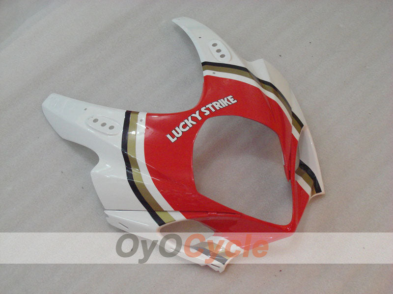 Injection Fairing kit for 07-08 GSX R1000 - Red, White - Lucky Strike, MOTUL #OYO87902107