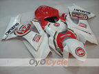 Injection Fairing kit for 07-08 GSX R1000 - Red, White - Lucky Strike, MOTUL #OYO87902107
