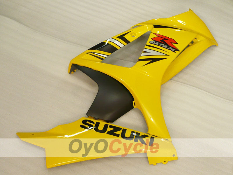 Injection Fairing kit for 07-08 GSX R1000 - Yellow, Black - Factory Style #OYO87902120