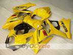 Injection Fairing kit for 07-08 GSX R1000 - Yellow, Black - Factory Style #OYO87902120