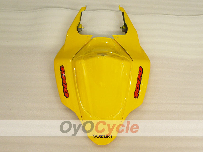 Injection Fairing kit for 07-08 GSX R1000 - Yellow, Black - Factory Style #OYO87902120