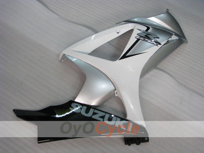 Injection Fairing kit for 07-08 GSX R1000 - White, Black - Factory Style #OYO87902138