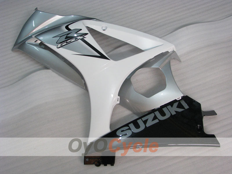 Injection Fairing kit for 07-08 GSX R1000 - White, Black - Factory Style #OYO87902138