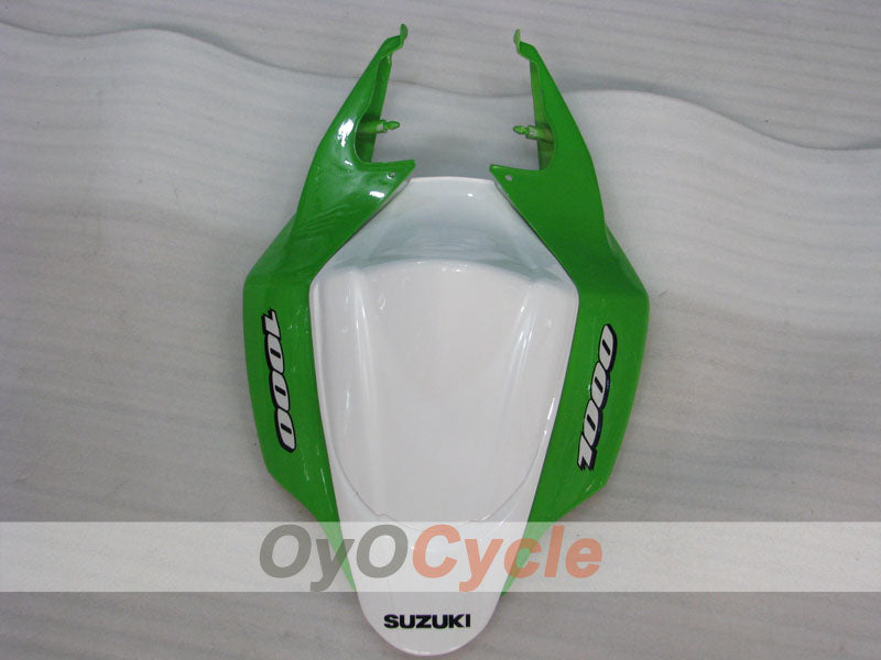 Injection Fairing kit for 07-08 GSX R1000 - Green, White - Factory Style #OYO87902142