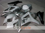 Injection Fairing kit for 07-08 GSX R1000 - White, Silver - Factory Style #OYO87902147