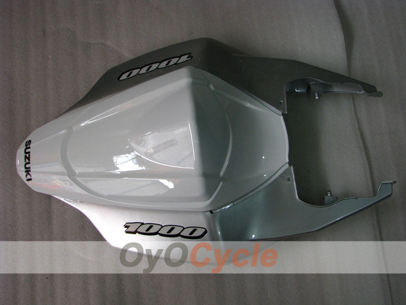 Injection Fairing kit for 07-08 GSX R1000 - White, Silver - Factory Style #OYO87902147