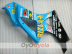 Injection Fairing kit for 07-08 GSX R1000 - Blue, Black - DUNLOP, Rizla+ #OYO87902156