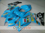 Injection Fairing kit for 07-08 GSX R1000 - Blue, Black - DUNLOP, Rizla+ #OYO87902156