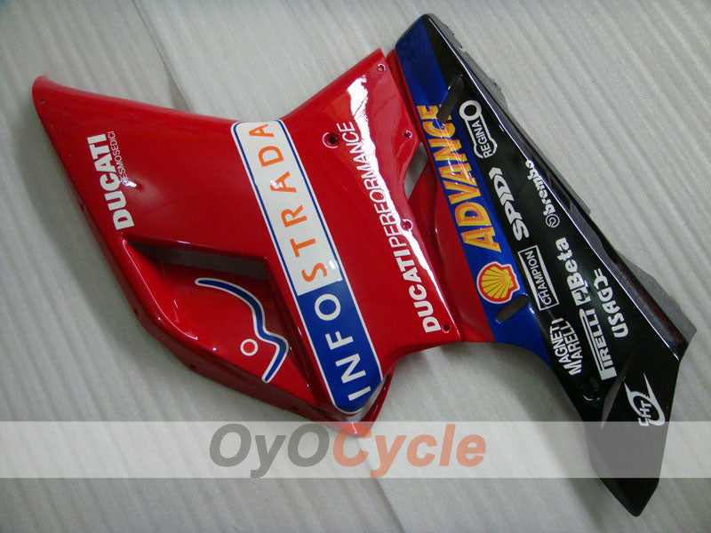 Left & Right Side Fairing For Ducati 08-13 848 #OYO87914198 Secondary image