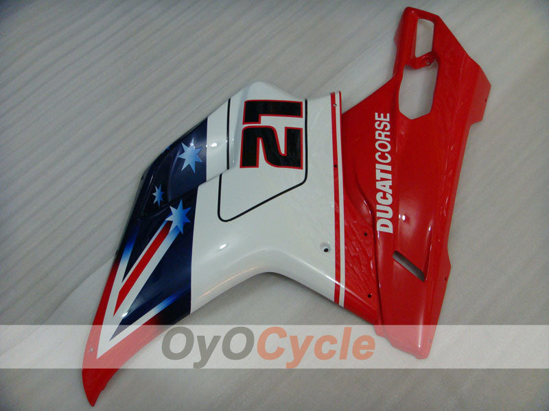 Left & Right Side Fairing For Ducati 08-13 848 #OYO87914222 Secondary image