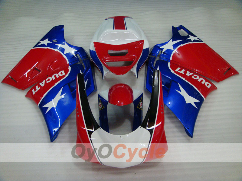 Injection Fairing kit for 02-04 Ducati 998 - Red, Blue - Factory Style #OYO87902280 Secondary image